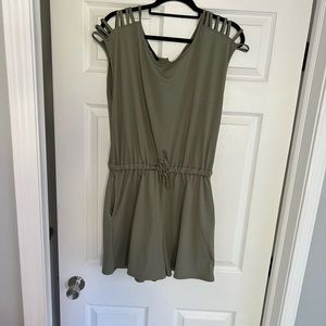 Boutique Green Romper